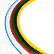 Tubo macarrón de PVC hueco colores