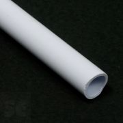 Tubo rígido de PVC blanco