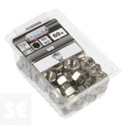 Tuercas 6 Lados Inox M8 A2 934 (60u.)