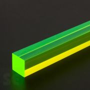 Varilla cuadrada de Metacrilato fluorescente colores