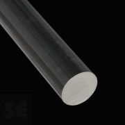 Varilla redonda de Metacrilato transparente