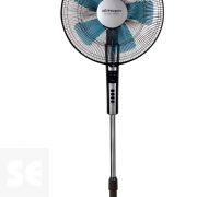Ventilador de Pie Silencioso 5 Aspas 40 cm 65w con Mando