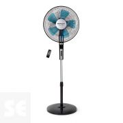 Ventilador de Pie Silencioso 5 Aspas 40 cm 65w con Mando