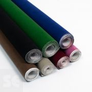 Rollo de Vinilo adhesivo flocado colores