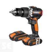 Wx373 - 20V Taladro Percutor Li-Ion 2Bat 2Ah. Bl