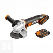 Wx800- Amoladora 115Mm 20V 2.0Ah 2Bat