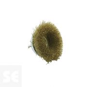 Cepillo Abrasivo Ciopa Acero Latonado Diam. 75Mm.