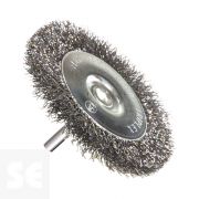 Cepillo Circular Taladro Acero Decapado Metal 38Mm