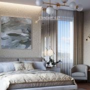 Papel pintado líquido Silk Plaster Standard 027 Rendimiento 4/4,5m2 (1kg)