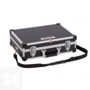 Maletín de Aluminio Negra 420x300x125mm
