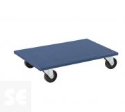 Plataforma Contrachapada Forrada con Ruedas 400kg 400x650mm
