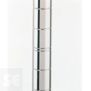 Poste Estantería Super Erecta Cromo 87cm. (largo)