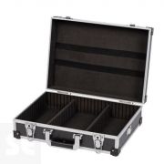 Maletín de Aluminio Negra 420x300x125mm