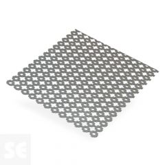 Plancha de Acero perforada trébol | Servei Estació