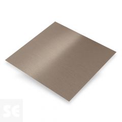 Plancha de Aluminio efecto cobre lijado | Servei Estació
