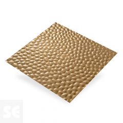 Plancha de Aluminio efecto Cobre martelé | Servei Estació
