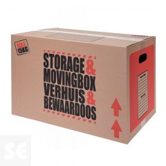 Set 5 Cajas Cartón Mudanza 47x31x32 cm
