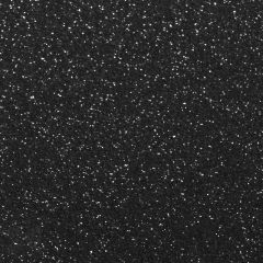 Vinilo Adhesivo Glitter Negro de 45cm x 1,5mt.