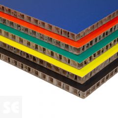 Panel de Cartón de nido de abeja colores