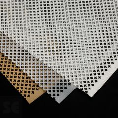 Plancha de Aluminio trébol cubreradiador de varios colores | Servei Estació
