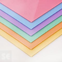 Plancha de Metacrilato Brillante-Mate Color Rosa Pastel
