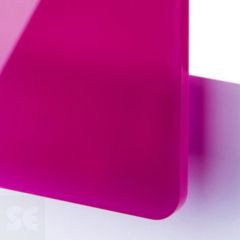 Plancha de Metacrilato translúcido Brillo-Brillo Colores Gloss Fucsia
