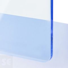 Plancha de Metacrilato transparente Brillo-Brillo Colores Gloss Azul Hielo