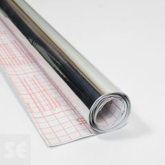 Rollo vinilo adhesivo metalizado plata | Servei Estació
