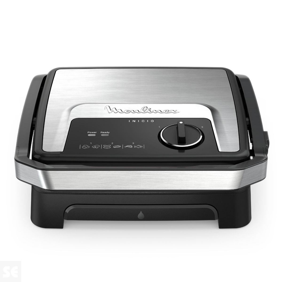Grill & Sandwichera 2 en 1 2000w Moulinex