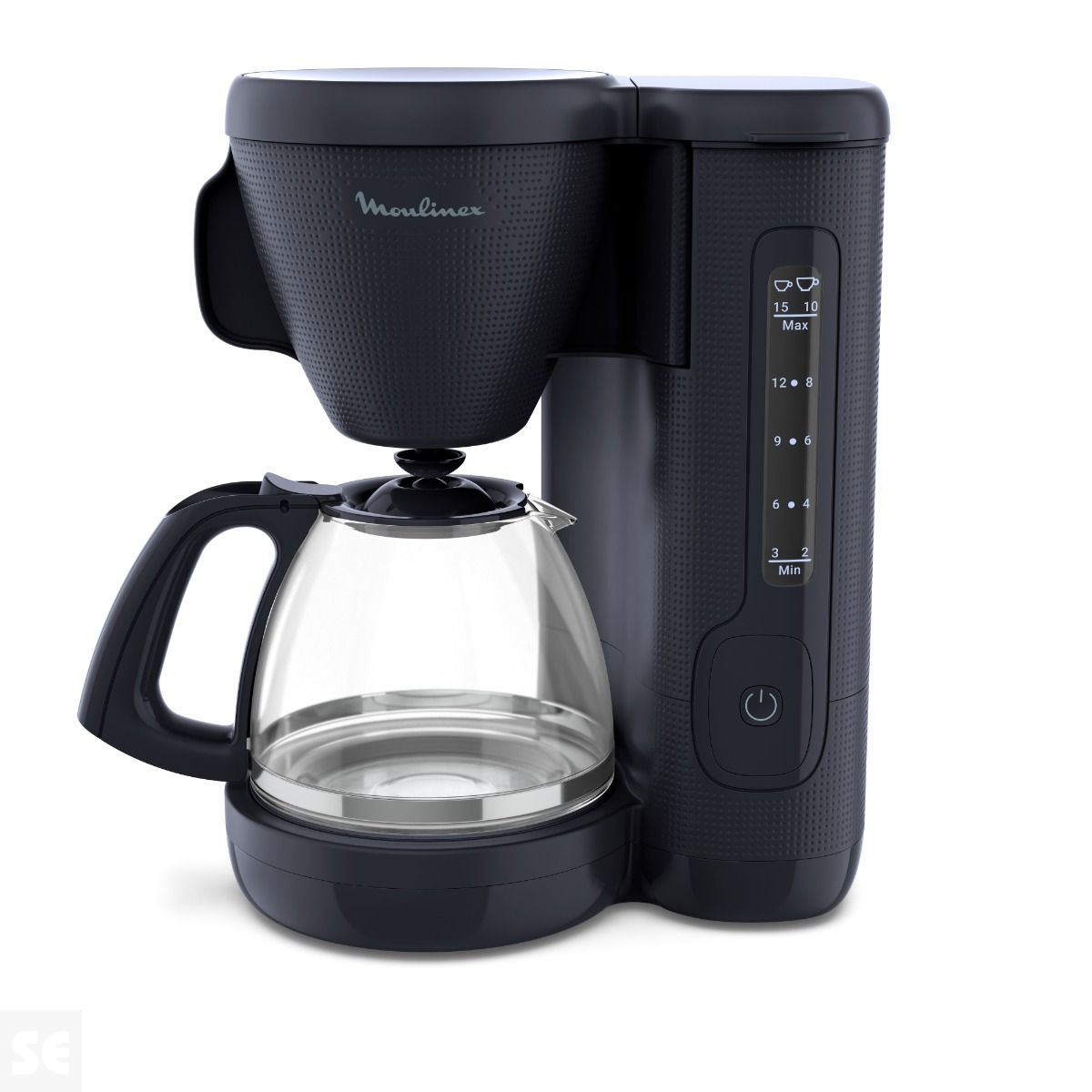 Cafetera de Filtro Morning Negra Moulinex
