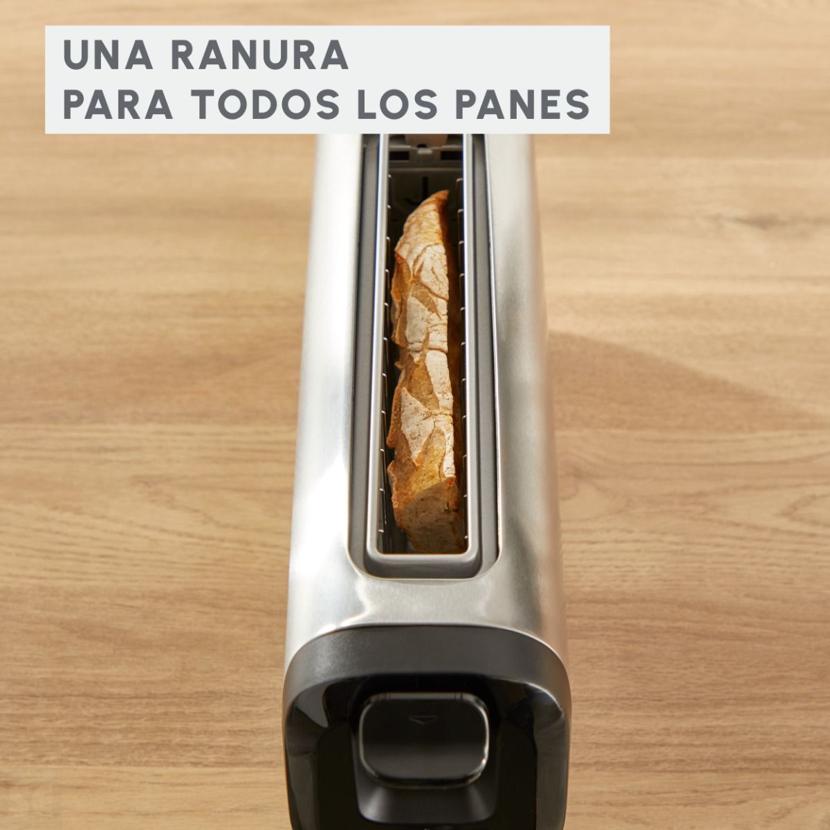 Tostadora de Ranura Larga Menor Consumo Energético Moulinex