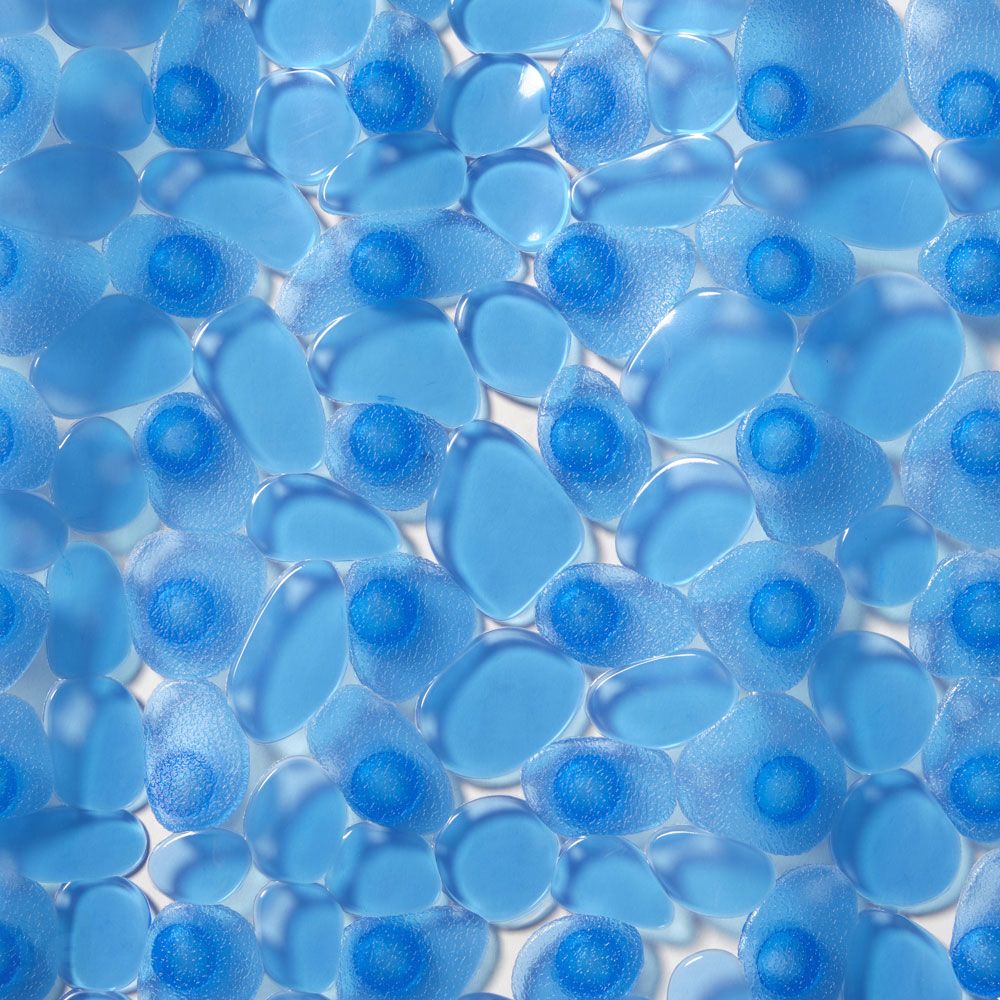 Alfombra Bañera Marelia Azul 72 x 33 cm.