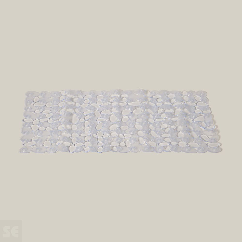 Alfombra Bañera Marelia Blanco 72 x 33 cm.