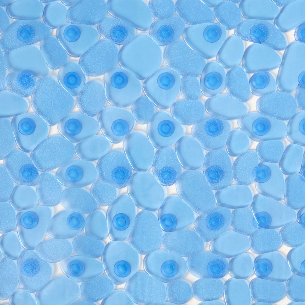 Alfombra Ducha Marelia Azul 54 x 54 cm.