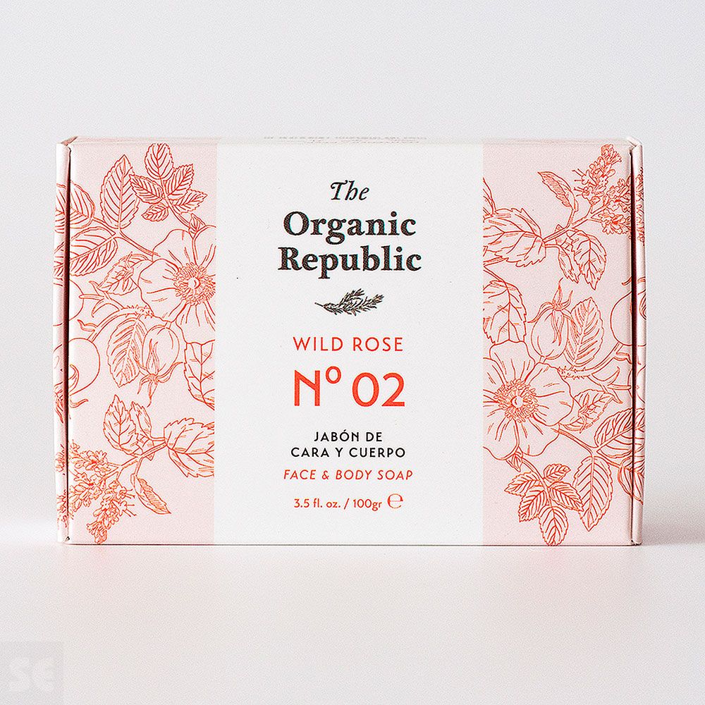 Jabón sólido cicatrizante Rosa Mosqueta 100gr.