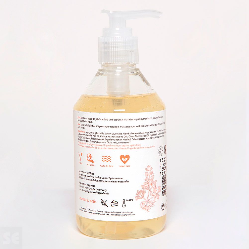 Gel de cuerpo suavizante para todo tipo de pieles 250ml.