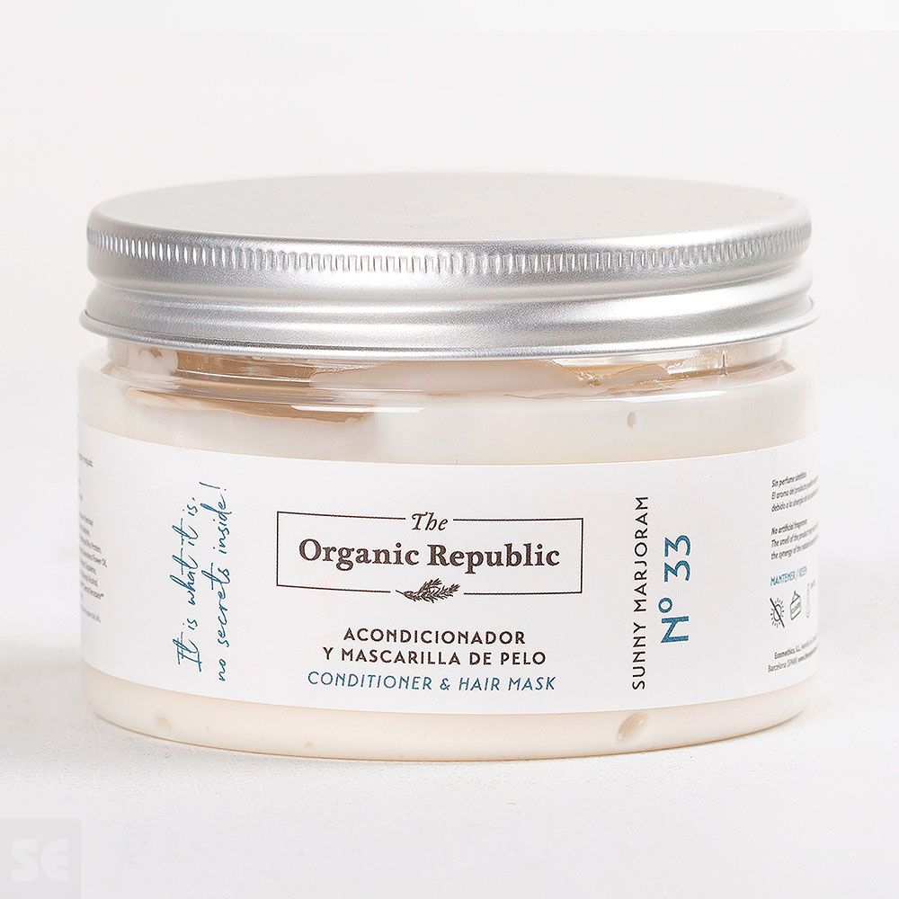 Acondicionador y mascarilla de pelo nutritiva y desenredante 250ml.