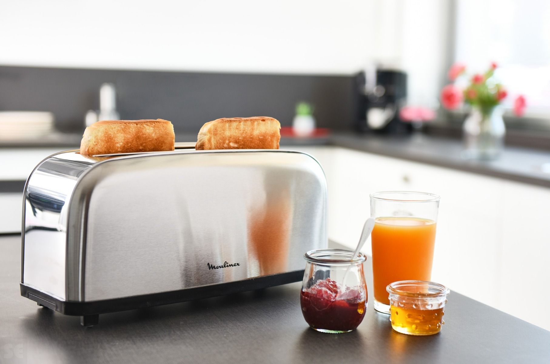 Tostador Classic 2 Rebanadas Largas 1400 W Moulinex
