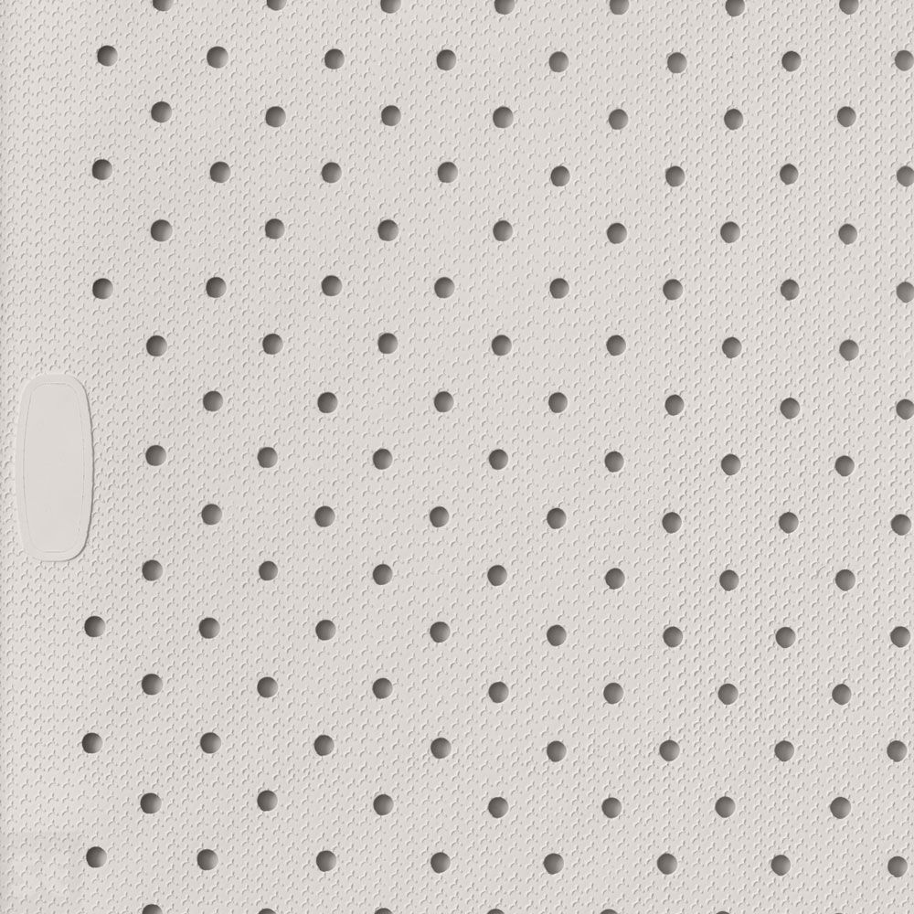 Alfombra Ducha Caucho 54 x 54 cm. Blanco