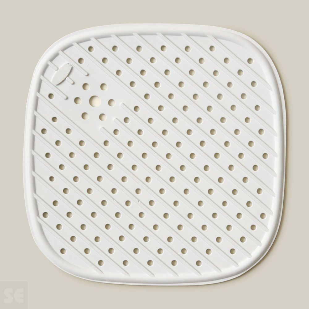 Salva Platos Diagonal Blanco 30 x 30 cm.