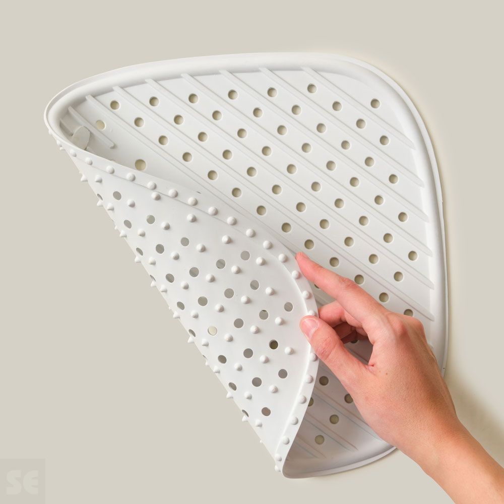 Salva Platos Diagonal Blanco 30 x 30 cm.