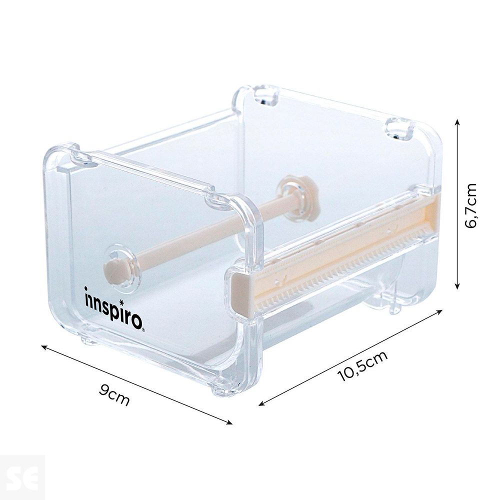 Dispensador Washi Tape Apilable 5 Rollos Diseños Surtidos