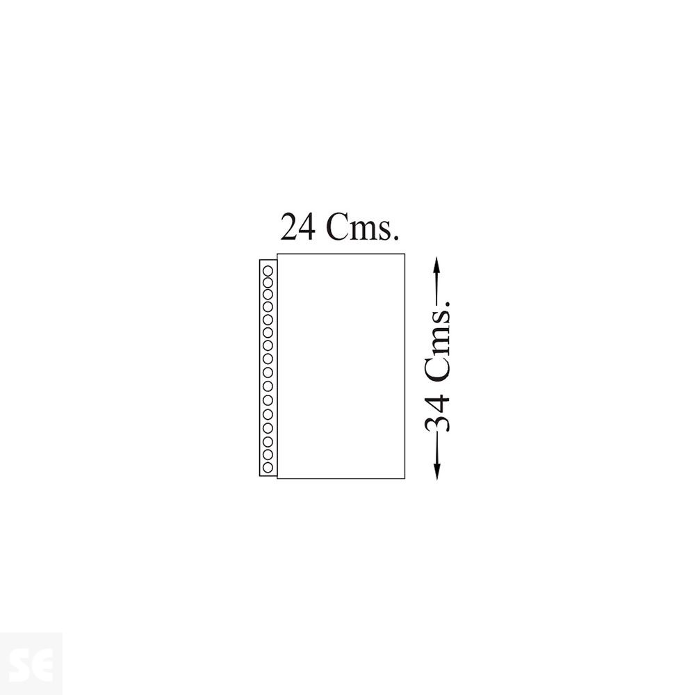 Fundas 24x34 cm Paq. 10 uds.