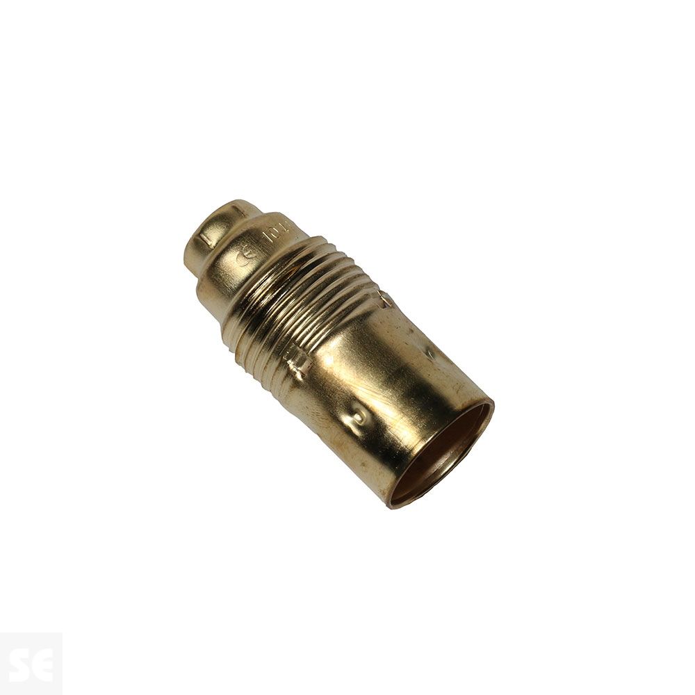 Portalámparas Metal E-14 Camisa Lisa Ref. 10-423-00-4