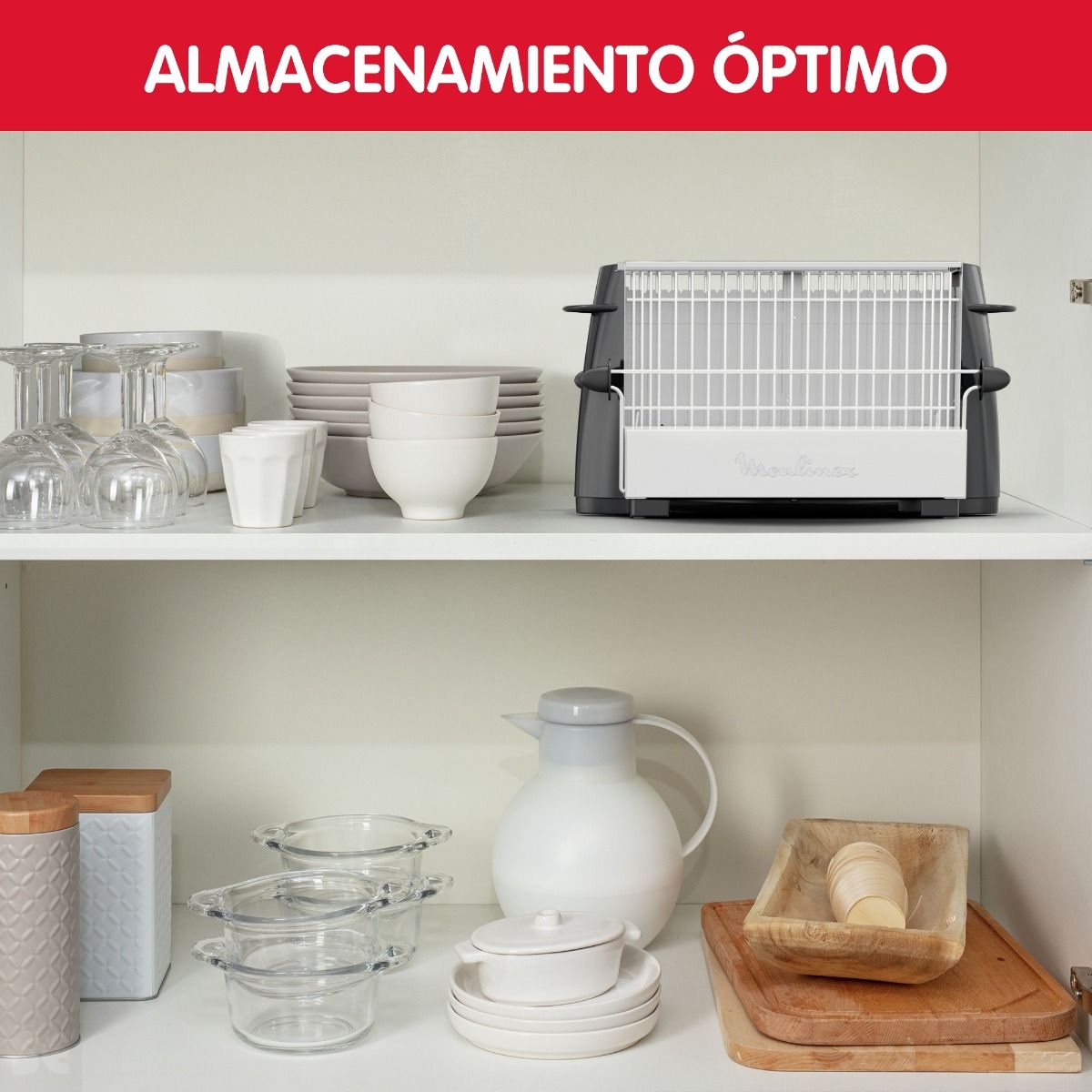 Tostadora Multipan Acero Inoxidable para 4 Rebanadas Moulinex