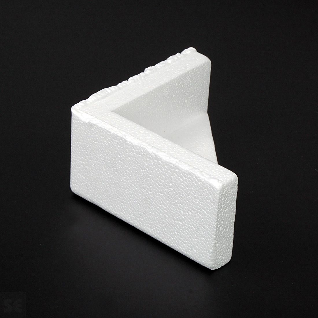 Cantonera de Porexpan pequeña 125x125 x ancho 65 mm (2 uds.) | Servei Estació