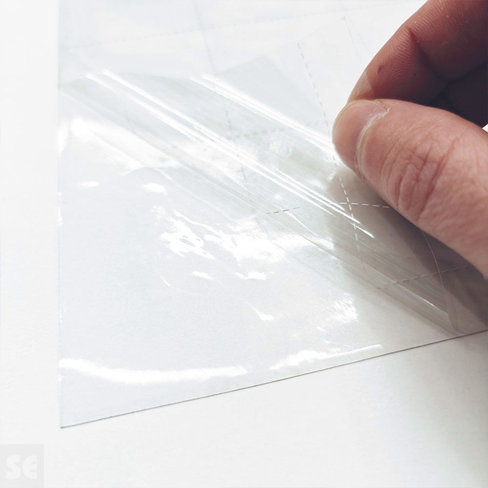 Lámina Estática Transparente Clear Sun Protect Uv Ancho 92 Cms (A metros)