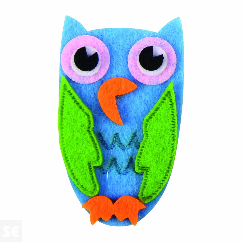 Figuras  Fieltro   Buhos