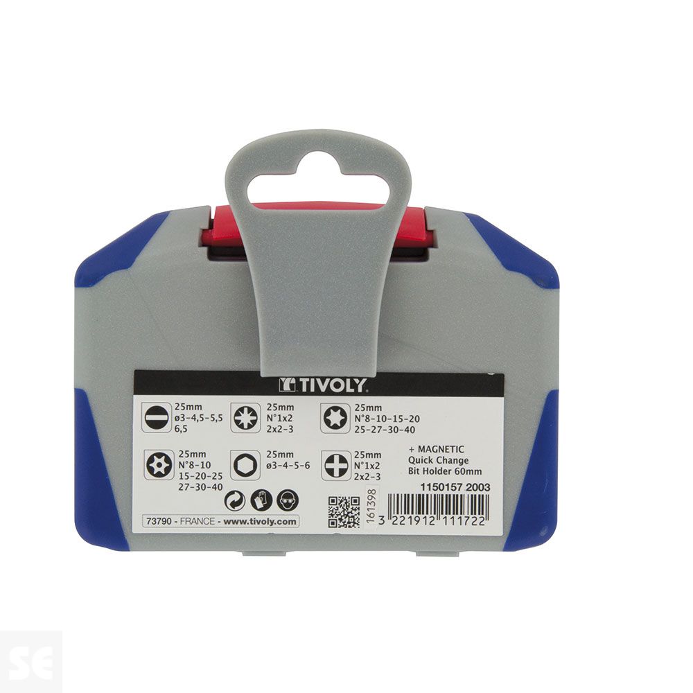 Juego De Puntas Estándar 35 Piezas Tivoly 1150157 2003