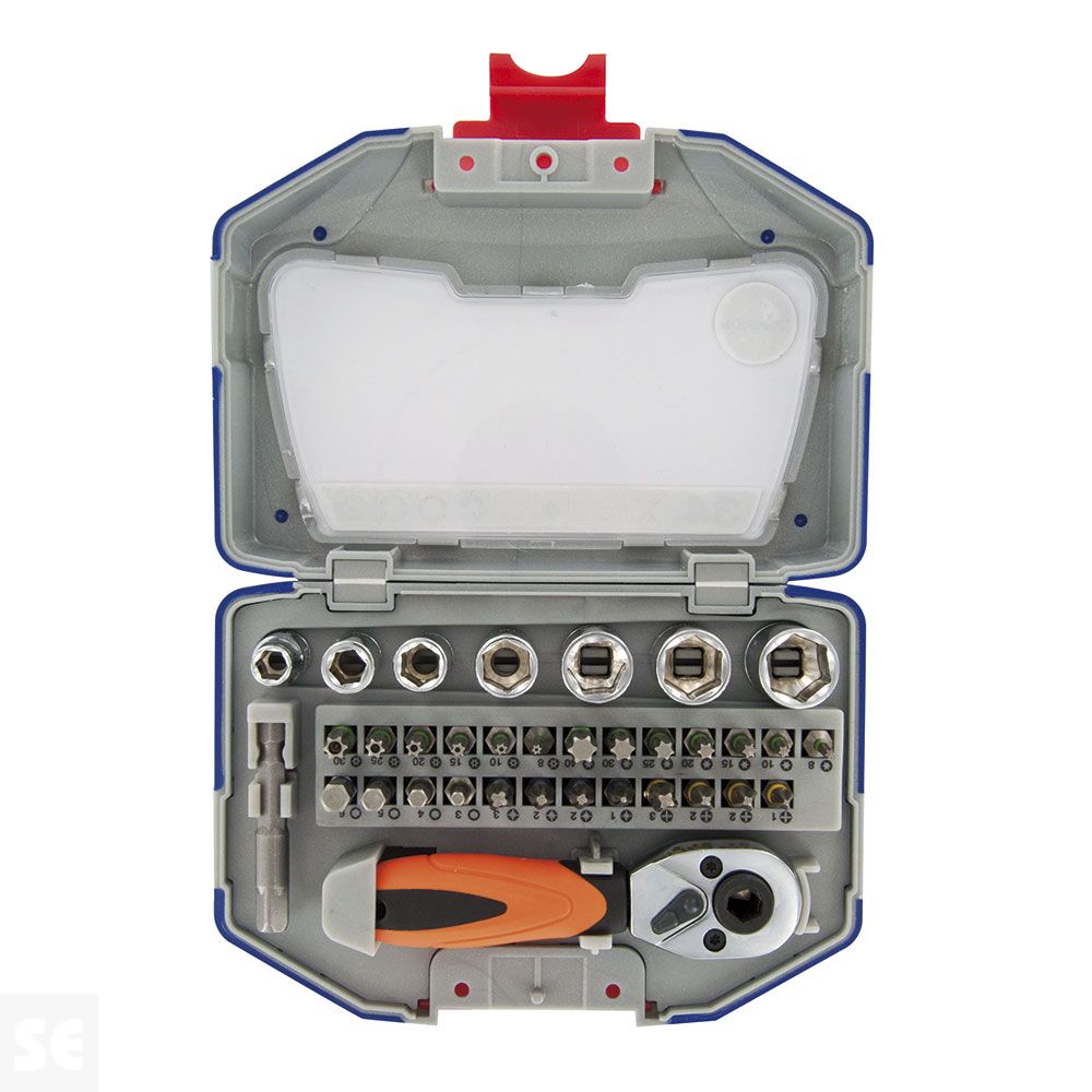 Juego 34 Puntas Más Vasos 1/4  Tivoly 1152157 2008